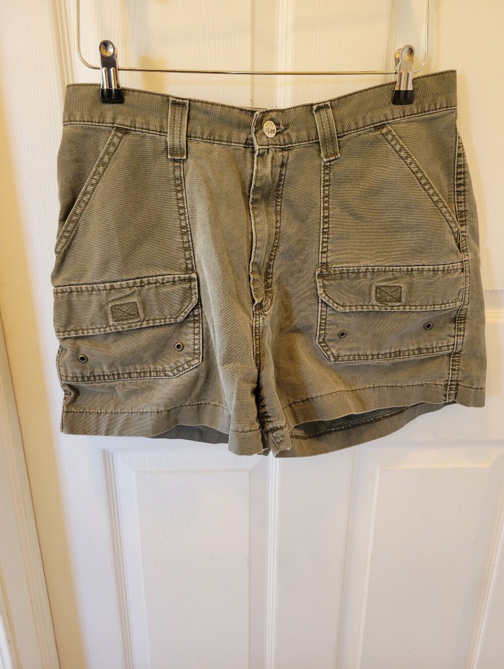 Vintage Womens Sz. 14 Lee Cargo Shorts
